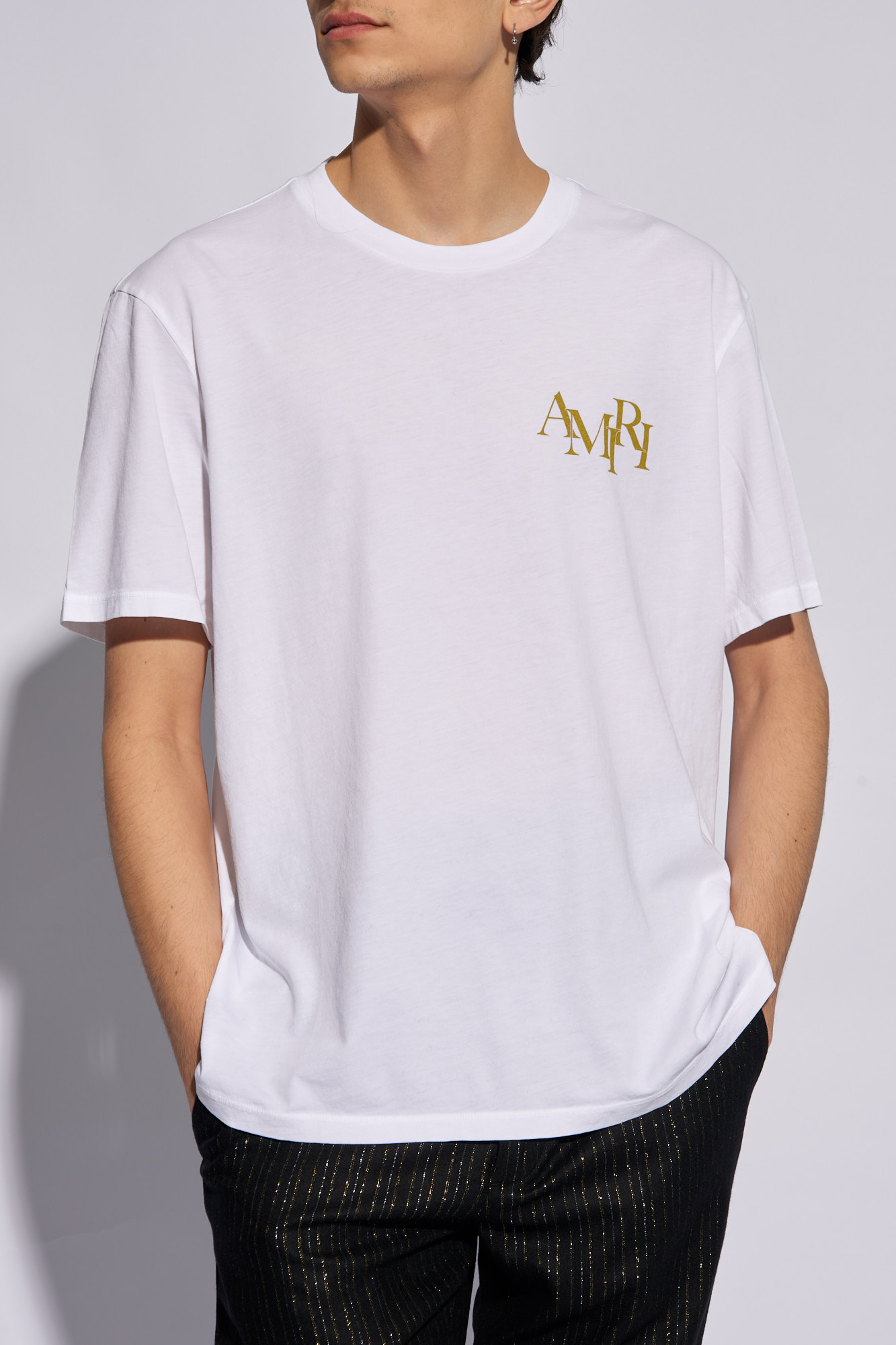 ★MIM the wardrobe★ Vintage Beach House T-Shirt White MW251 MM6 Maison Margiela Ellie Spliced Colour T - Shirt